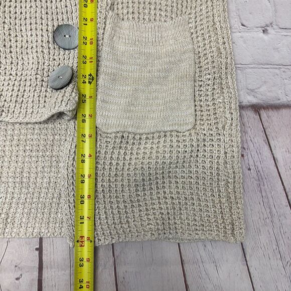 NWT Soft Surroundings Women Open Front Knit Cardigan Sweater Size Large B376 -28 - Picture 3 of 16